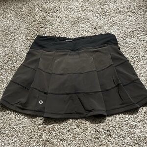 Lululemon Black Pace Revival Skirt (lulu 2)
